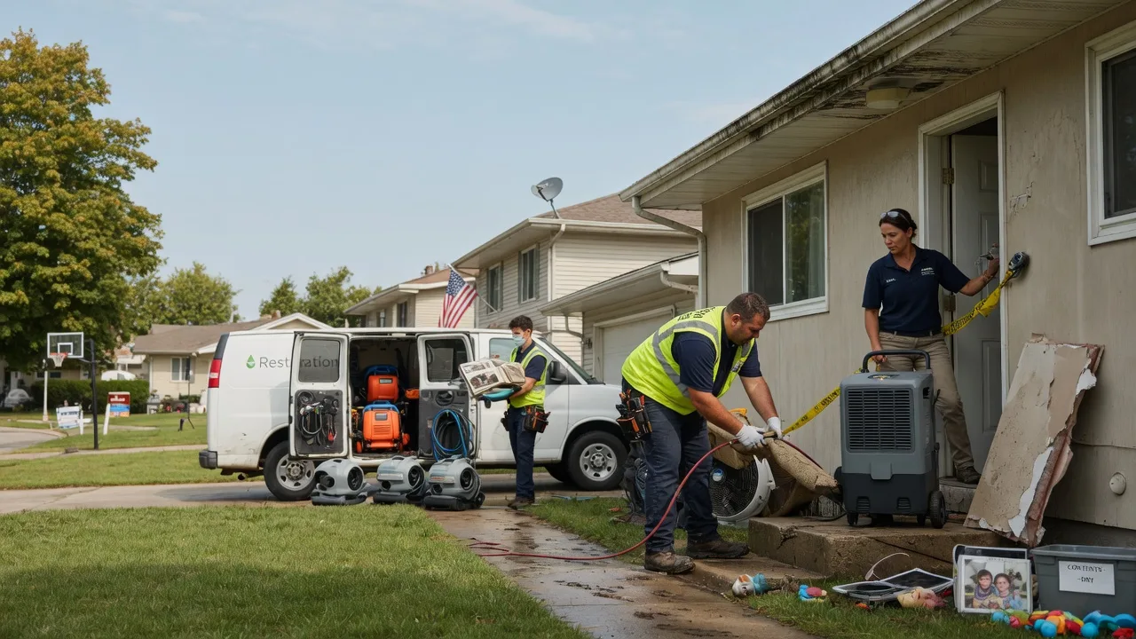 Water Damage Restoration in Modale, IA near me